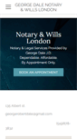 Mobile Screenshot of notary-london.com